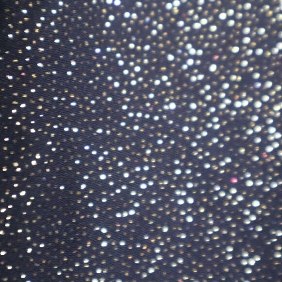 GLITTER DRAPED TOP XL ECI Metallic Dressy Sparkle Party Holiday NYE Evening Work - Picture 3 of 7